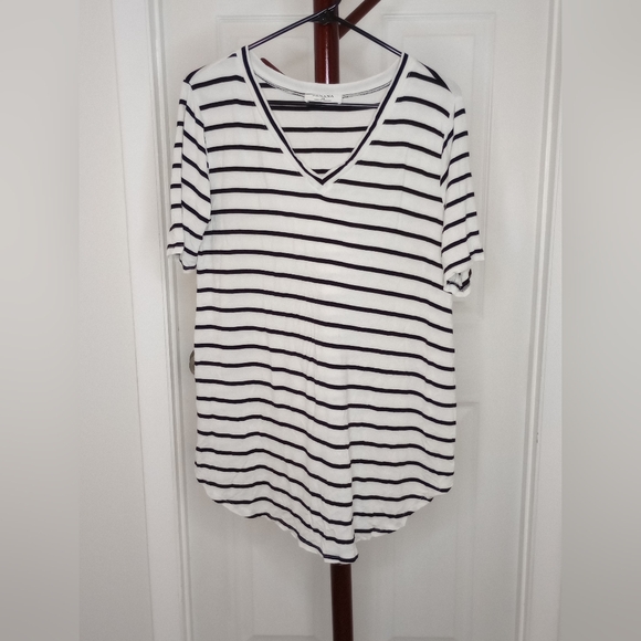 Zenana Striped Blouse - Picture 1 of 3